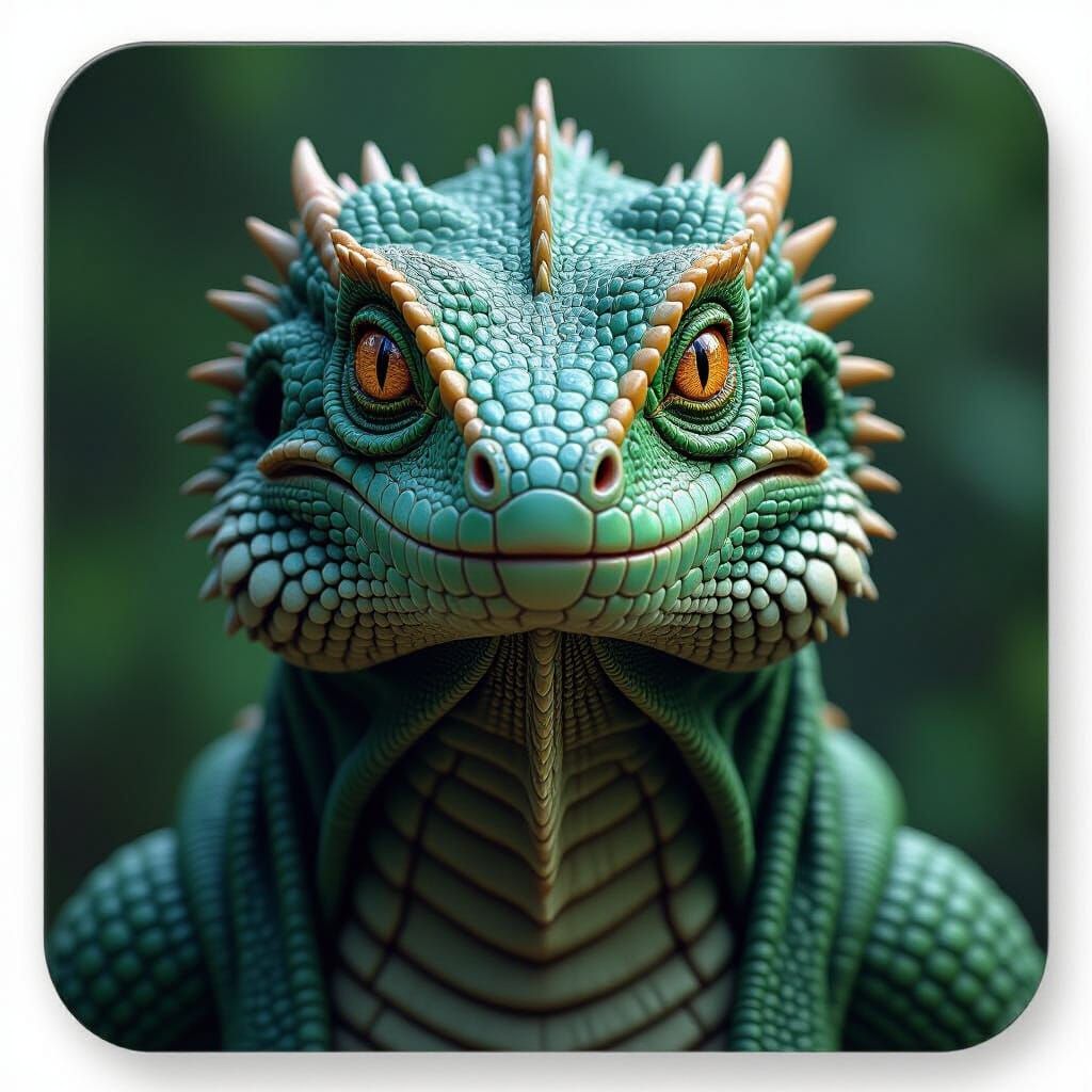 Detailed Reptilian Avatar