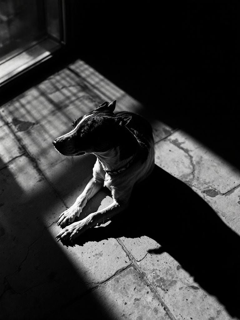 Dog in Noir Sunlight: A Film Noir Aesthetic