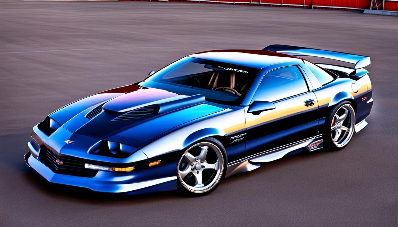 Modified 1993 Camaro Z28 in Dark Fantasy Style