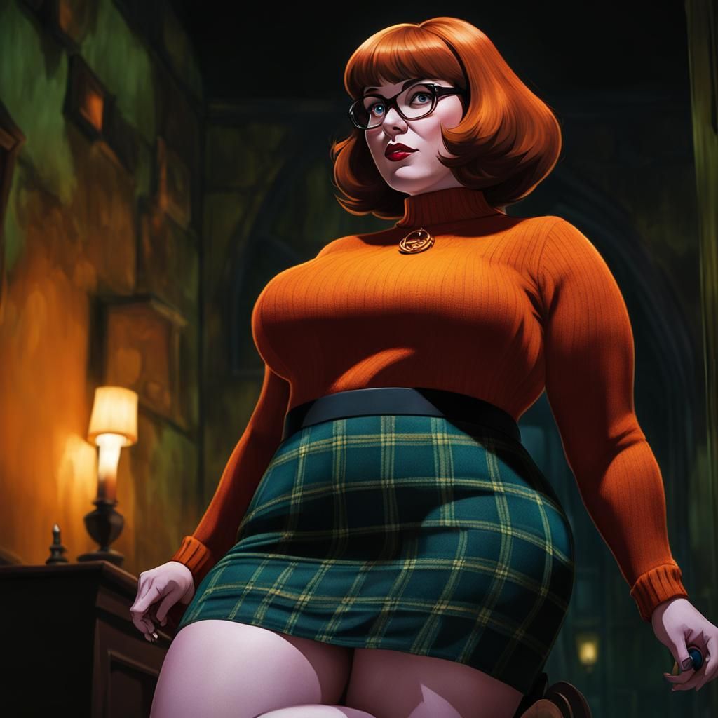 Velma Dinkley in Haunted House Photo