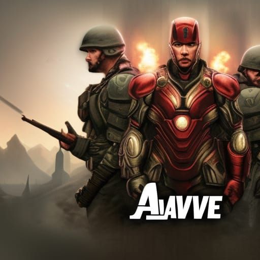 War Game Alliance Logo Inspired by Avengers