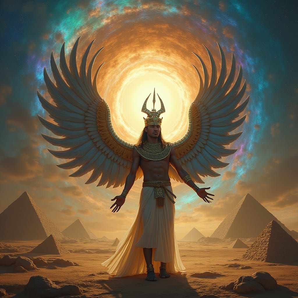 Thoth's Transformation: An Egyptian God Turns Ibis