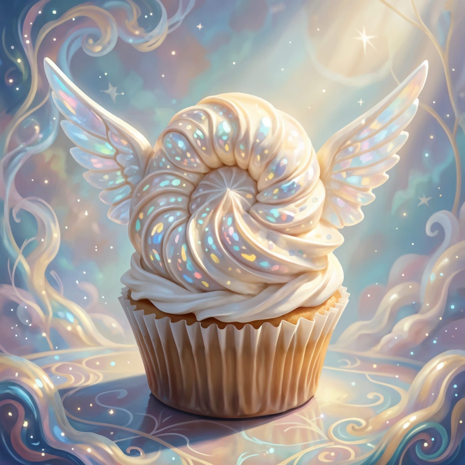 Angelic Nautilus Cupcakes: A Heavenly Treat