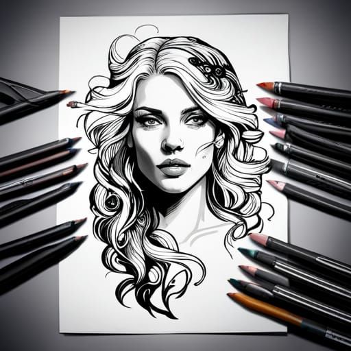 Detailed Swirls Coloring Page for Adults