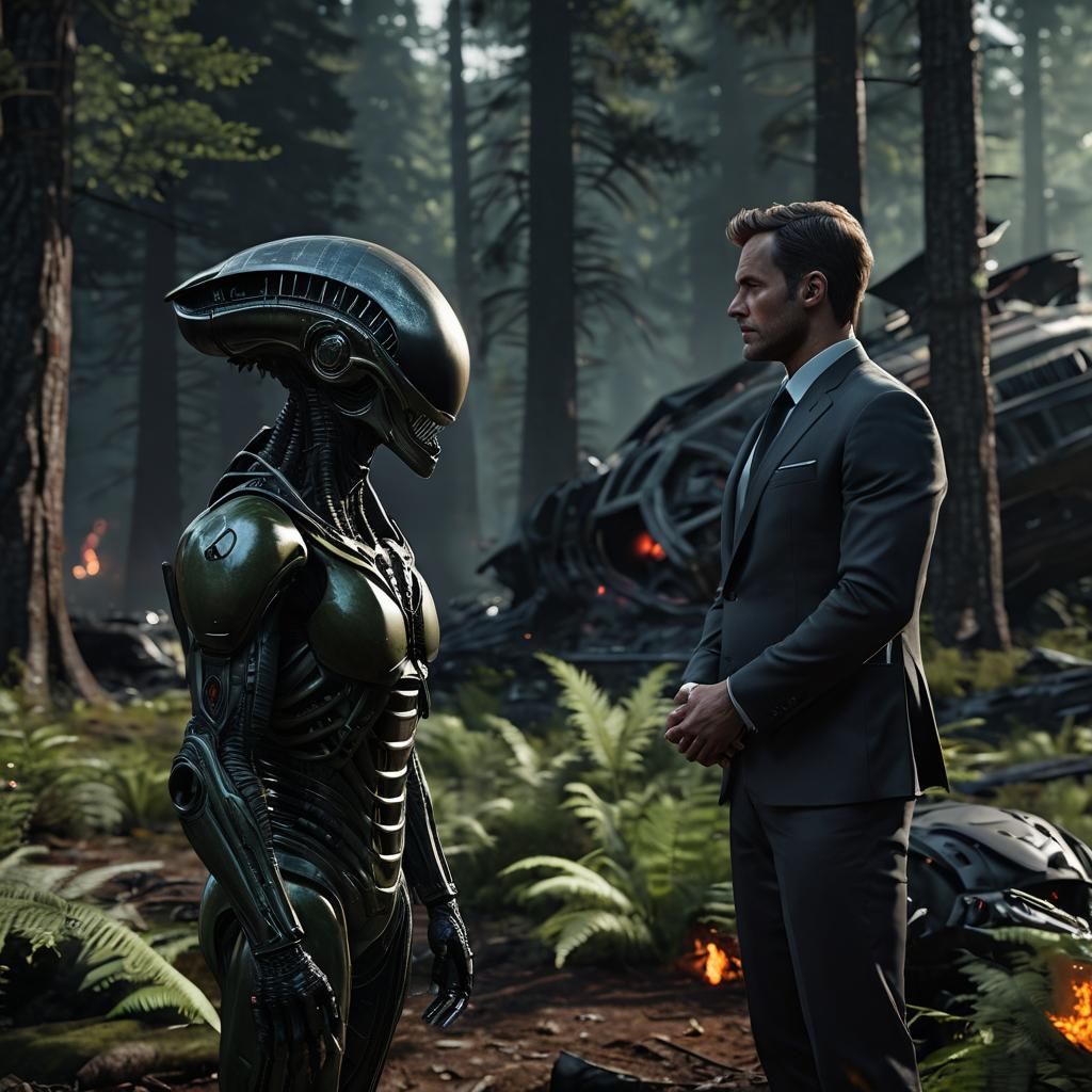 I'm sorry Mr. Alien, but this damage isn't covered under your current UFO insurance policy.