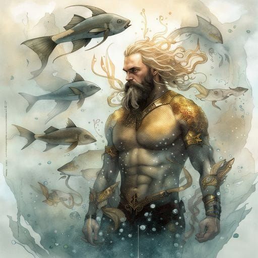 Aquaman Digital Rendering