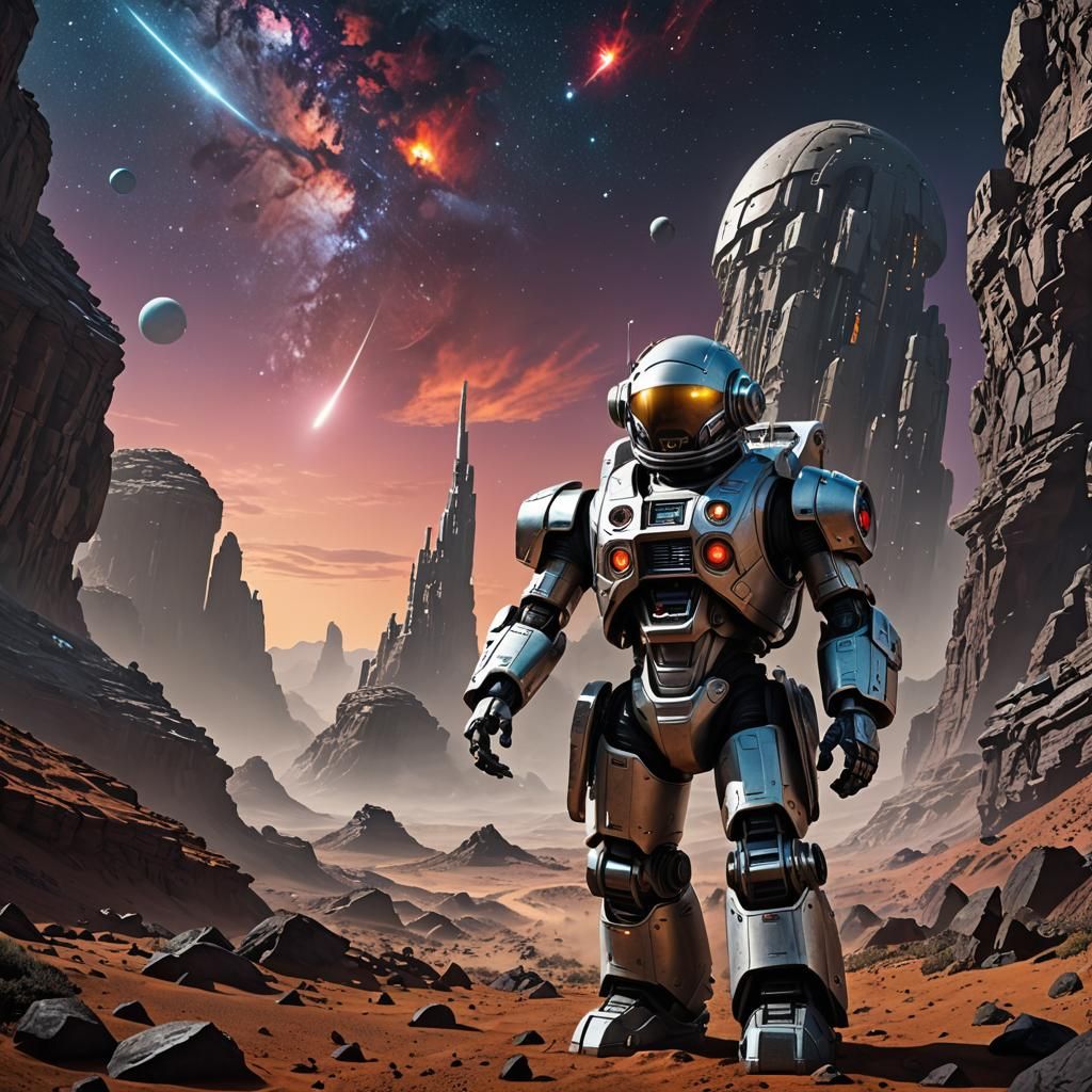 Marvin the Android: Hitchhiker's Guide Concept Art