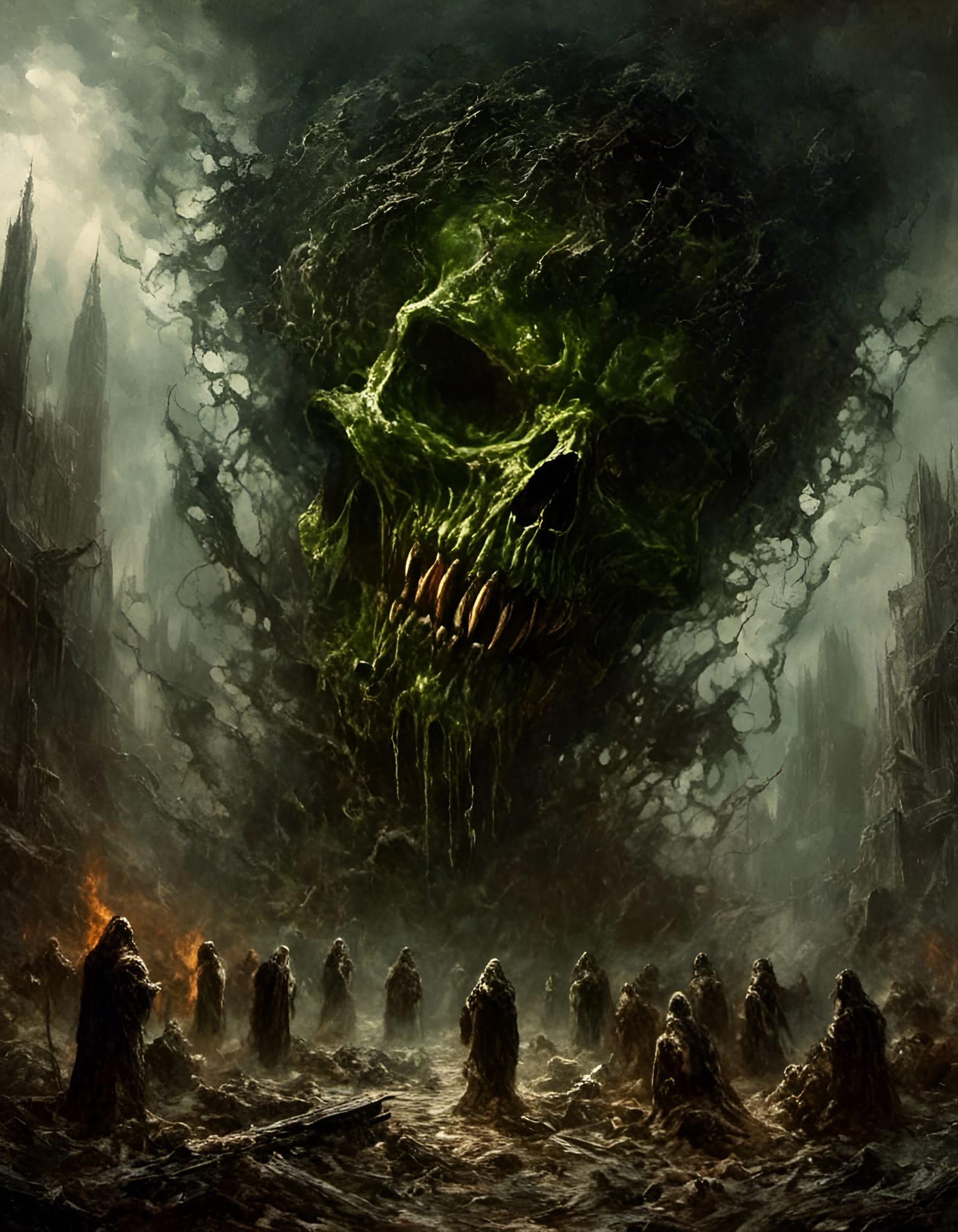 Decay and Terror: Toxic Venom Concept Art