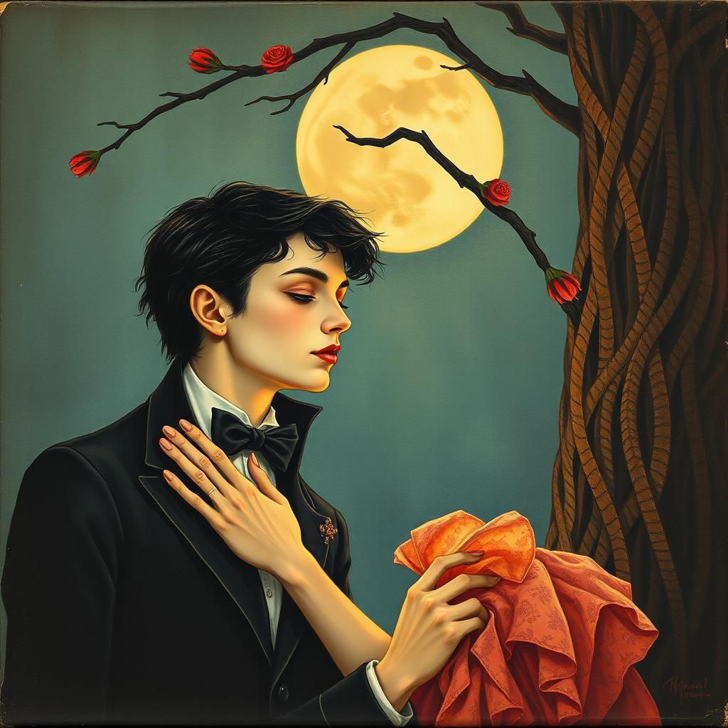 Fictional Album Cover in Early 20th Century Style