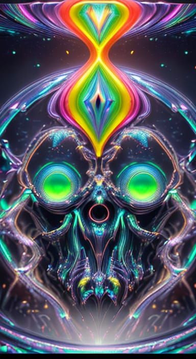 Psychedelic 3D Exploration of the American Mind