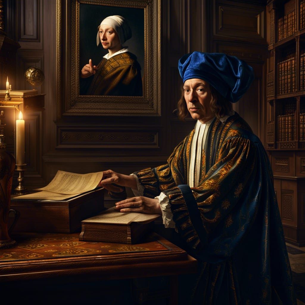 Johannes Vermeer as a judge 🧑‍⚖️