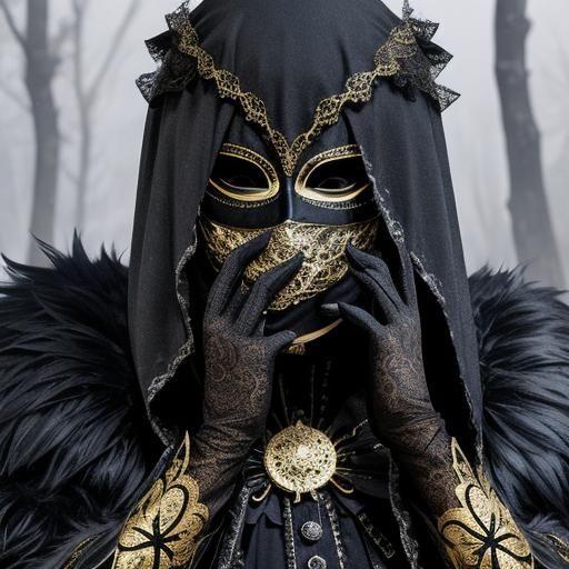 Masked Elegance Reveals Wonder and Mystery