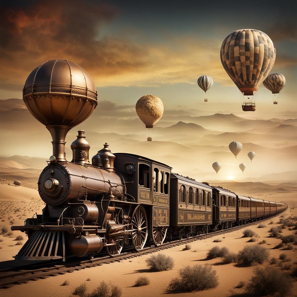 Steampunk Train