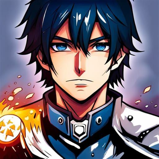 Fire Emblem Chrom Anime Key Visual Art