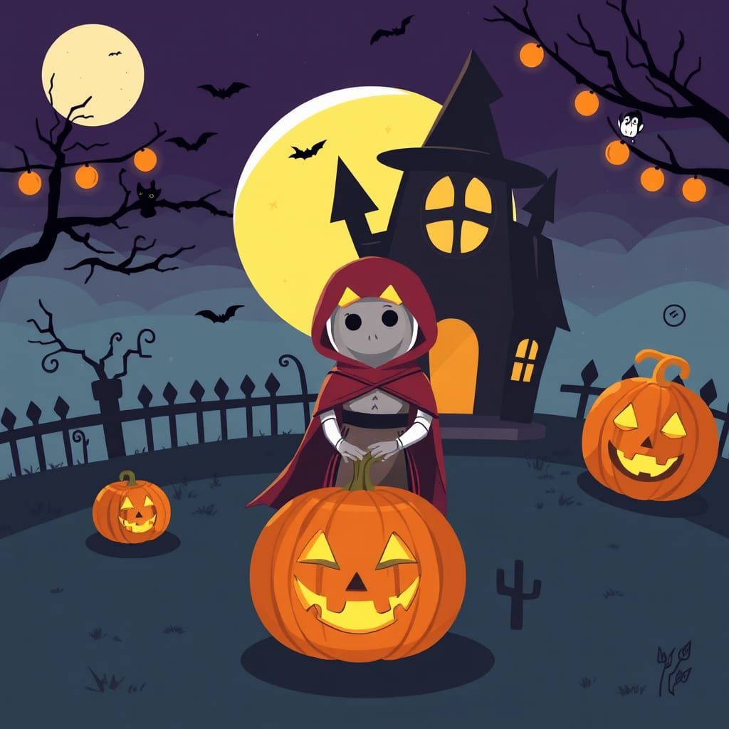 Halloween AI Image