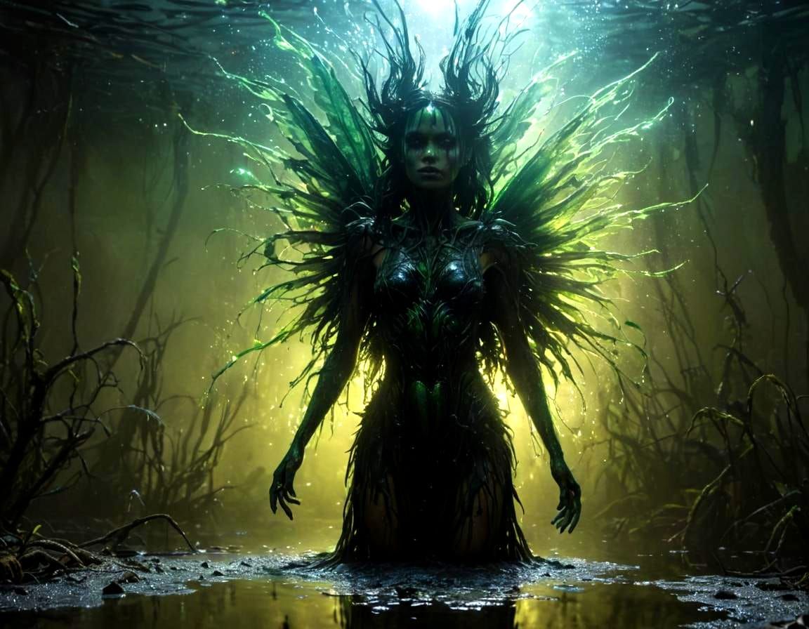 The agony of the black fairy