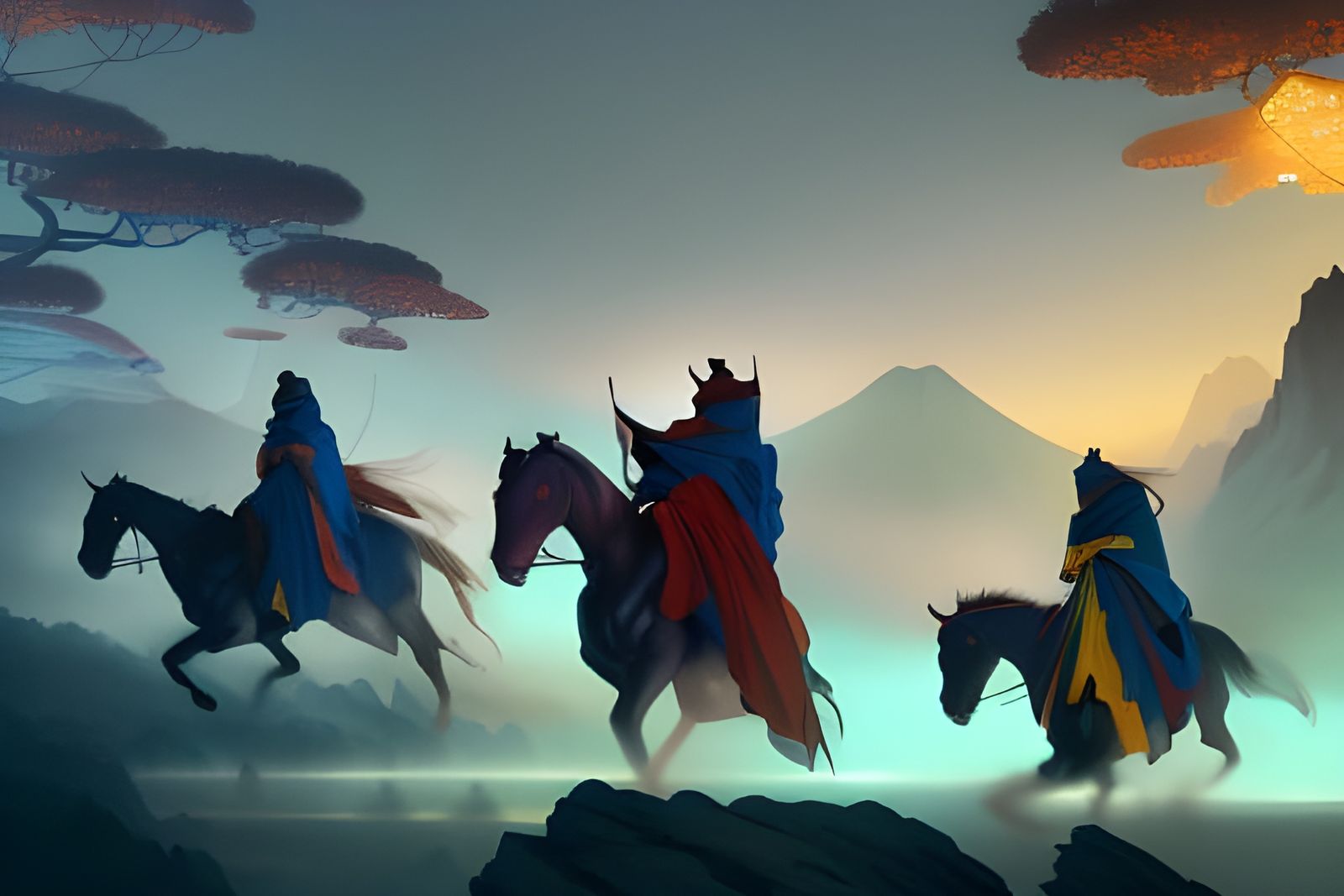 Masked Riding Monks 4