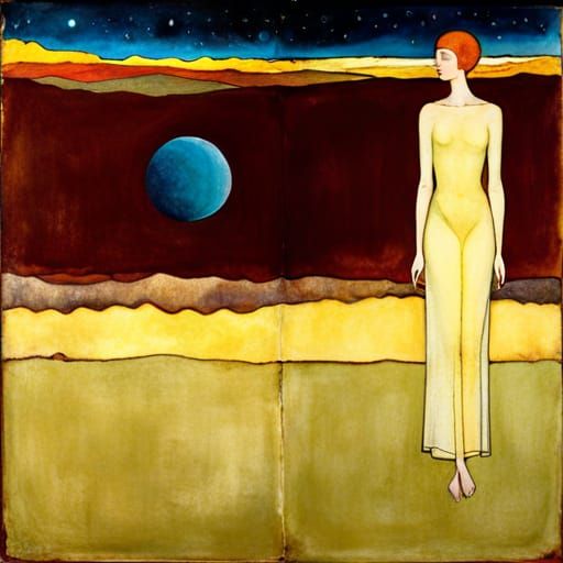 Interstellar Cat Fairytale in Futuristic Sci-Fi Style