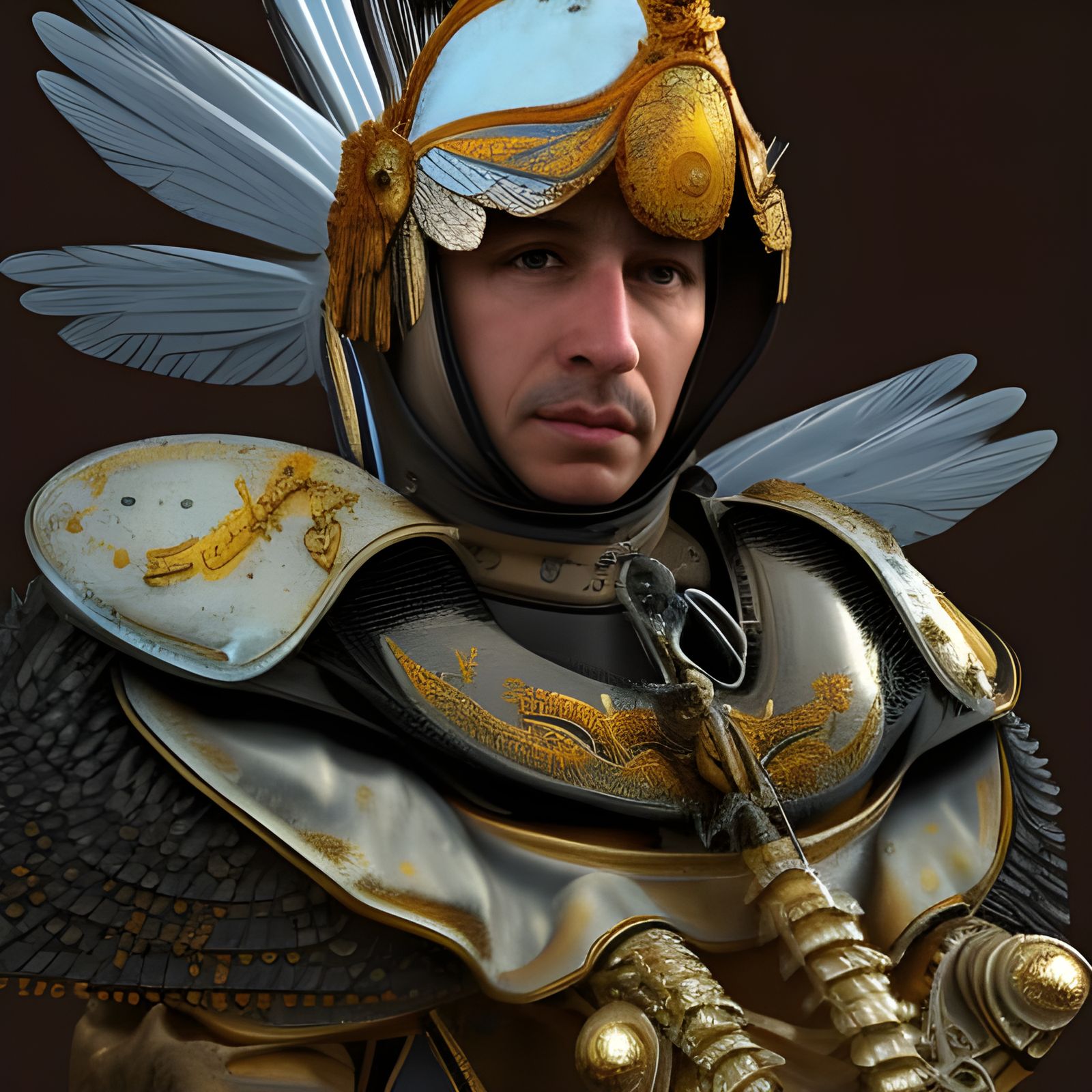 Polish Winged Hussars: Detailed Cavalry Portrait