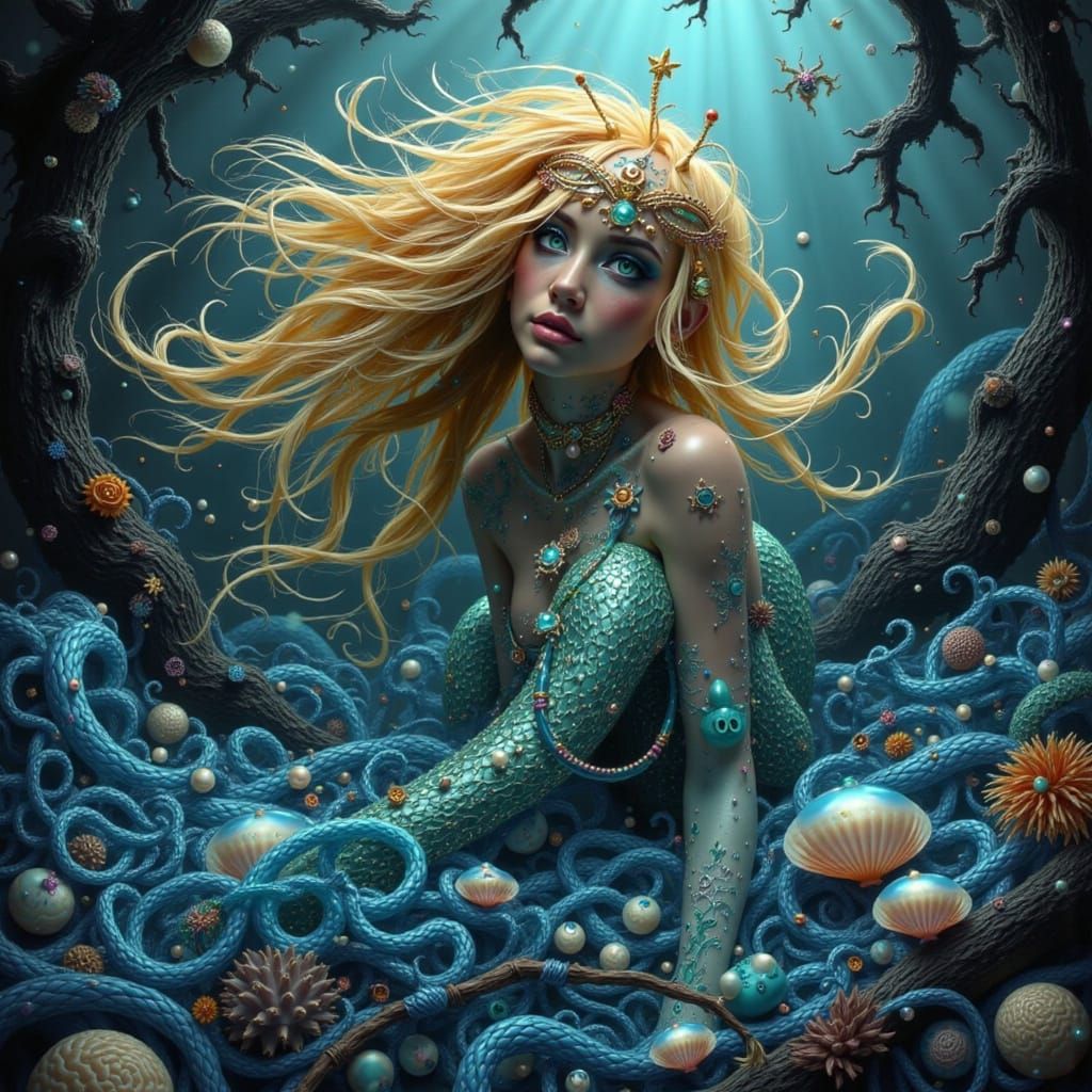 Ethereal Wave Siren Beckons Sailors to their Doom