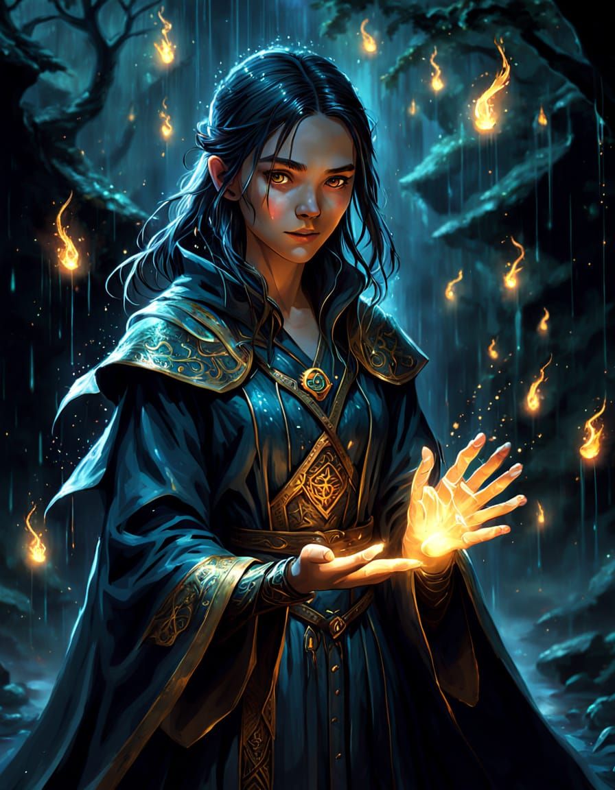 Vazgau the Rain Alchemist Concept Art