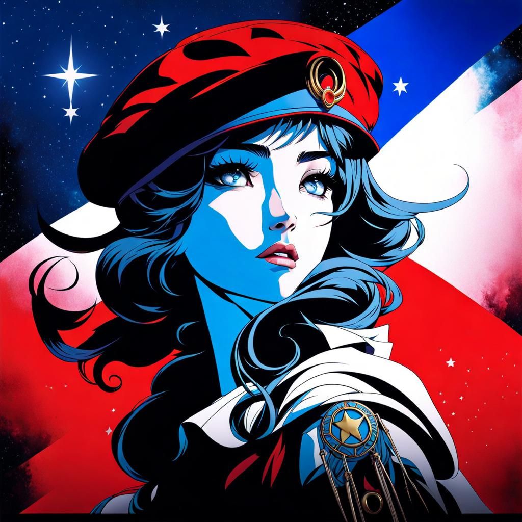 Star Guardian: Hyperrealistic Cinematic Portrait