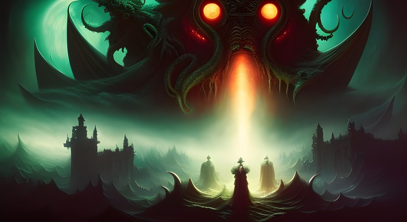 Night of Cthulhu: Cosmic Horror Fantasy Art