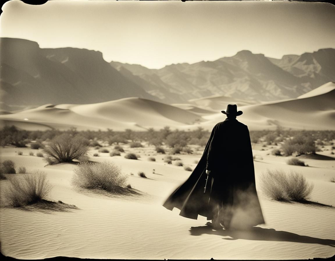 The man in black fled across the desert, and the gunslinger ...