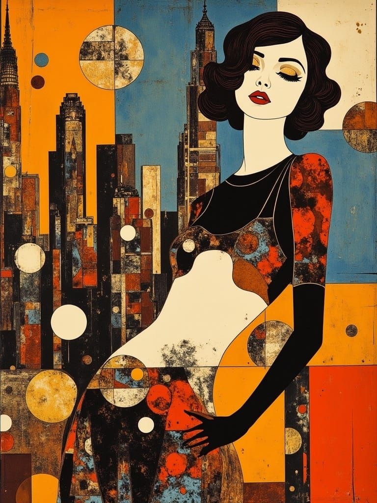 Metropolis Art: Lempicka, Ernst, and a Digital Fusion