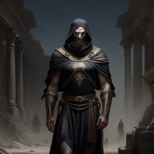 Sinister Roman Clothing: A Dark Vision
