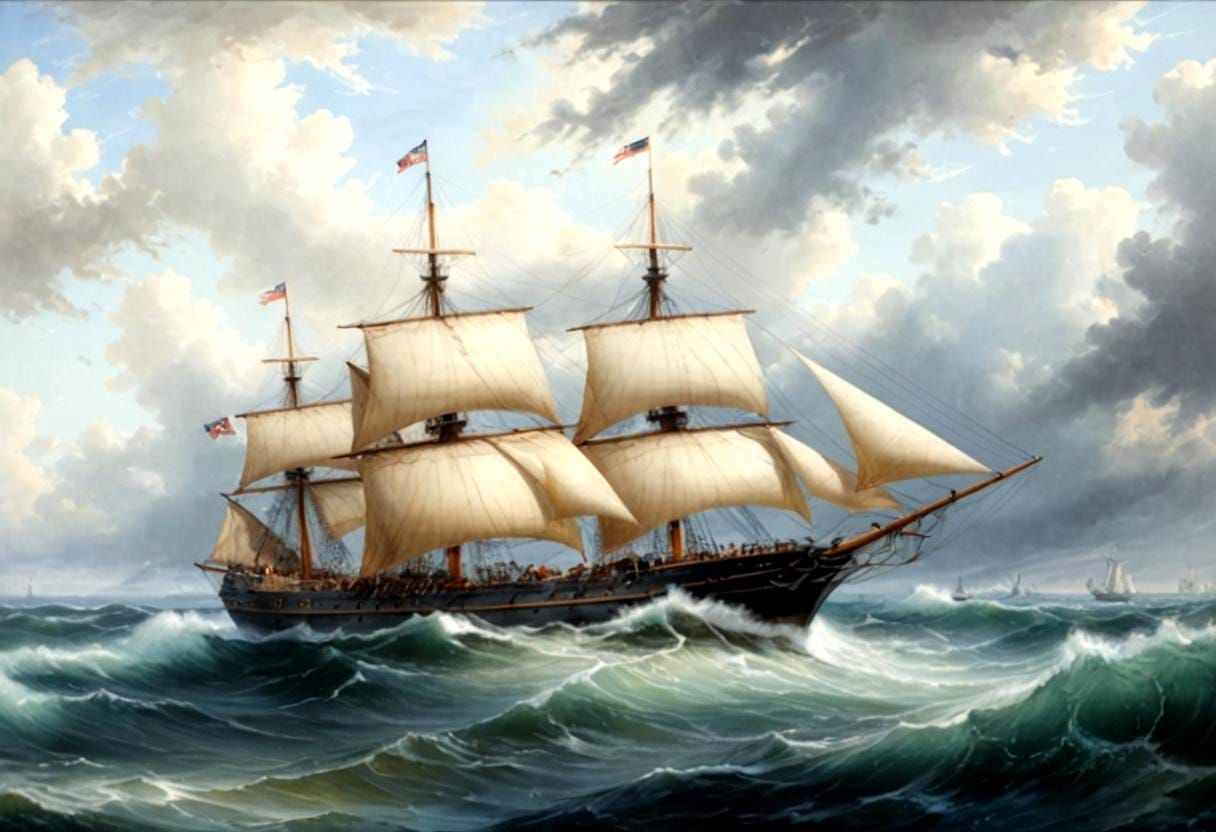 Pearl-Class Steam Corvette Racoon: Historical Naval Vessel