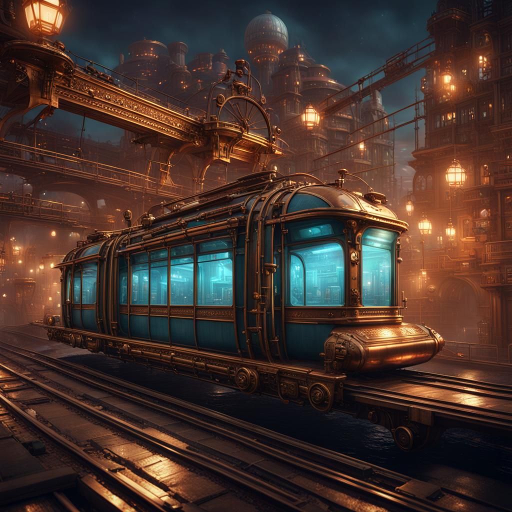 Steampunk Monorail
