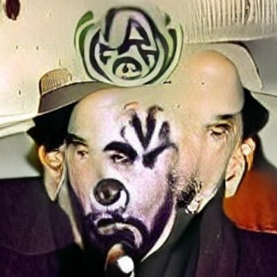 Anton LaVey as a Juggalo