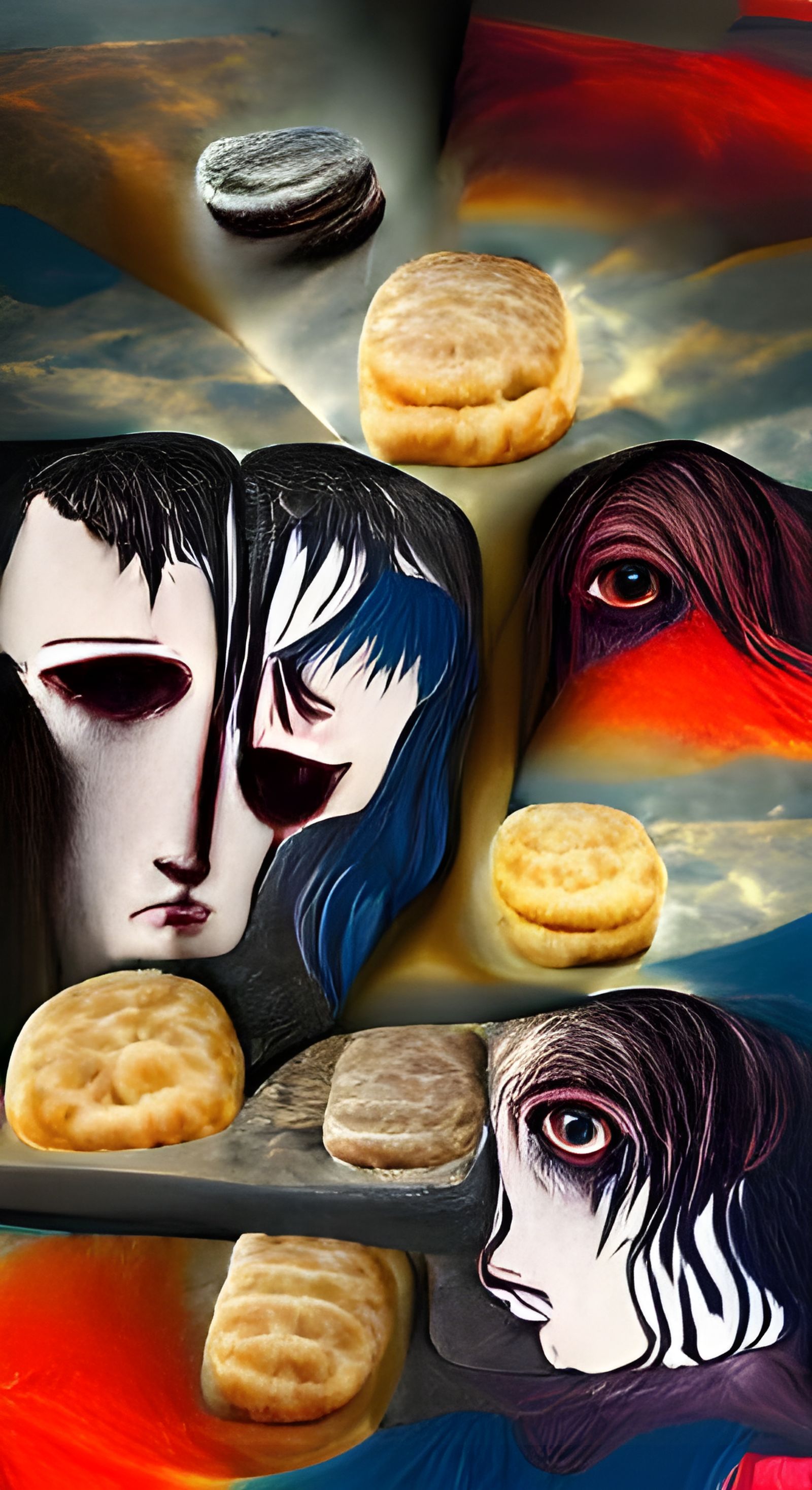 Warped World and Bipolar Biscuits: AI Concept