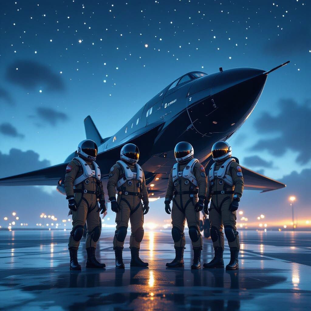 Hypersonic Spaceplane: A Photorealistic Aerospace Vision