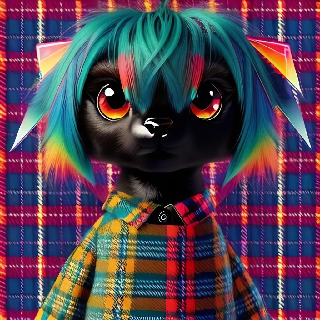 Tartan creature