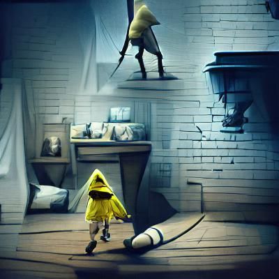 Eerie Dreamscape: A Surreal AI-Generated Nightmare