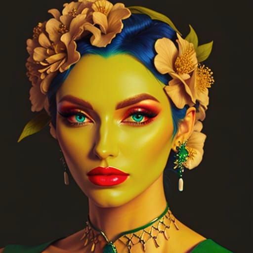 Vibrant Oceanic Scene in Pastel Hues