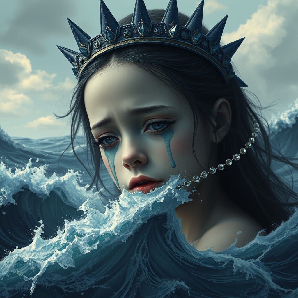 Majestic Blue Crowned Sorrow