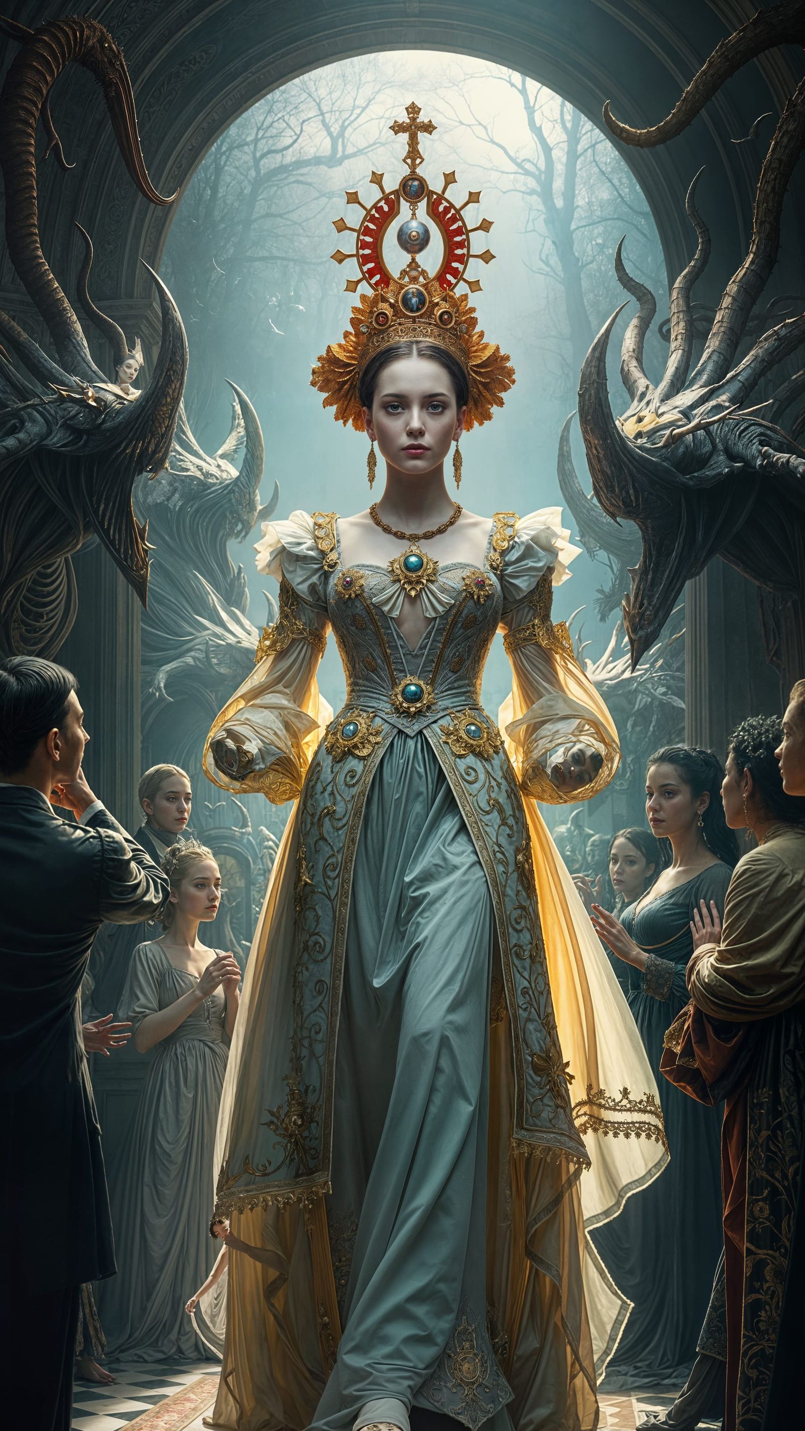 Regal Beauty Embodies Unbridled Pride in Surreal, Dreamlike ...