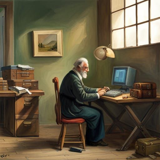 Sleek Computer Rendering