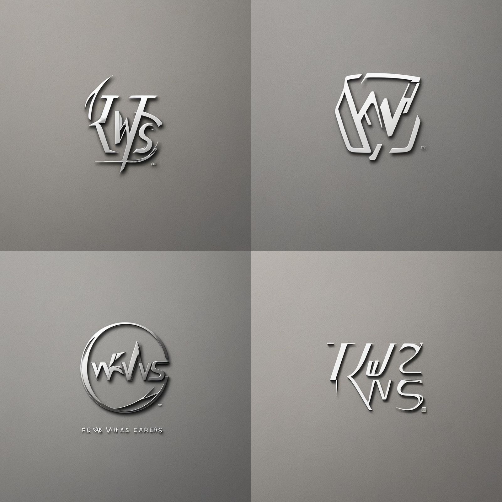 Modern Logo for 'KWS Cars' Featuring Lego Bricks