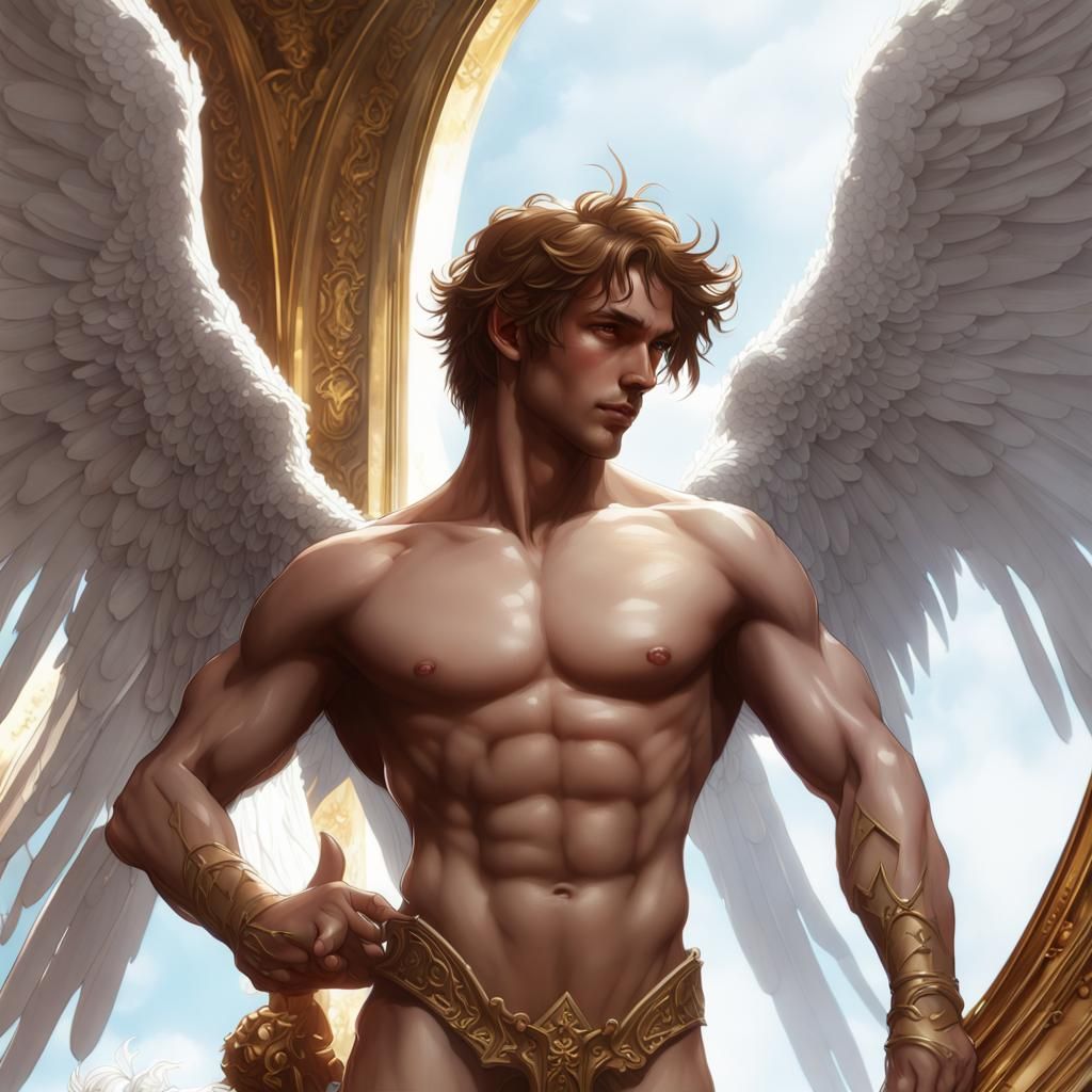 Eros and Anteros: Kiss of the Gods