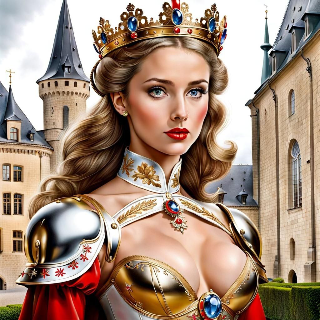 Luxembourg as a Woman