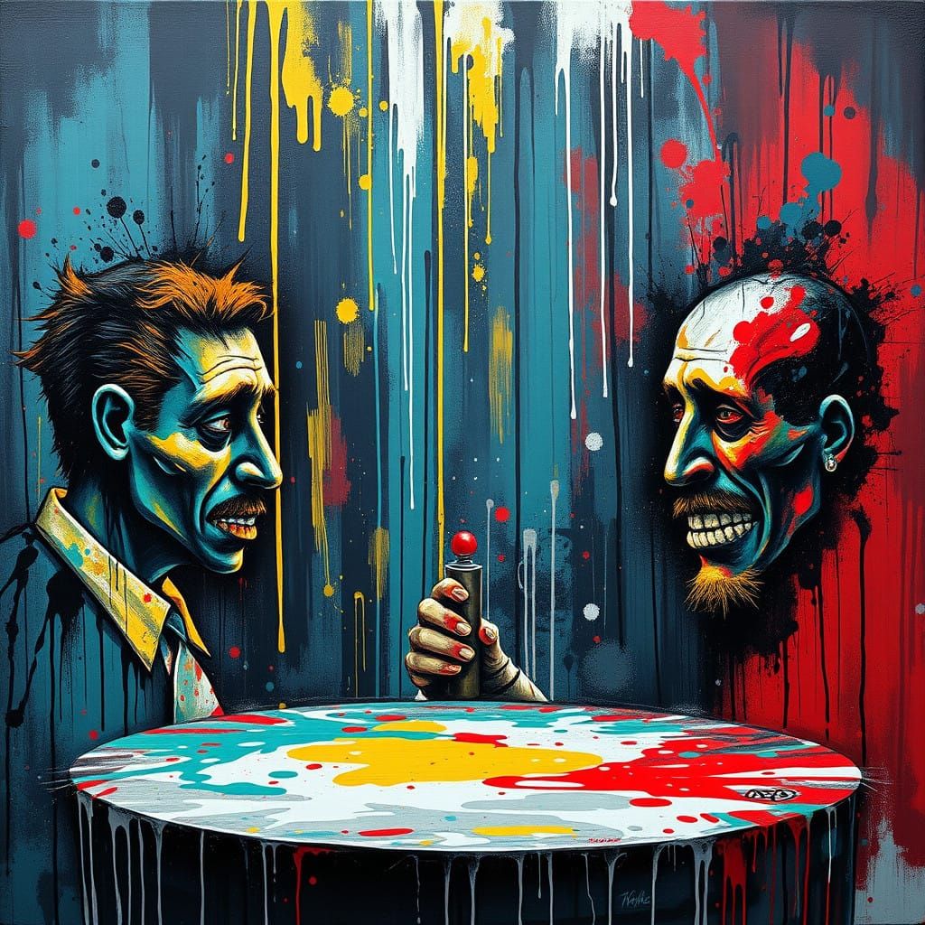 Vibrant Street Art Monologues
