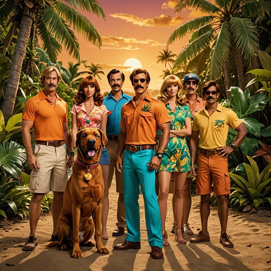 Scooby Doo Magnum P.I. Cosplay: Pixar-Inspired 3D Art