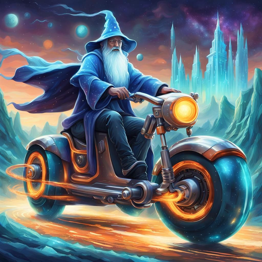 Aurora Waterfalls in a Picturesque Magical Village