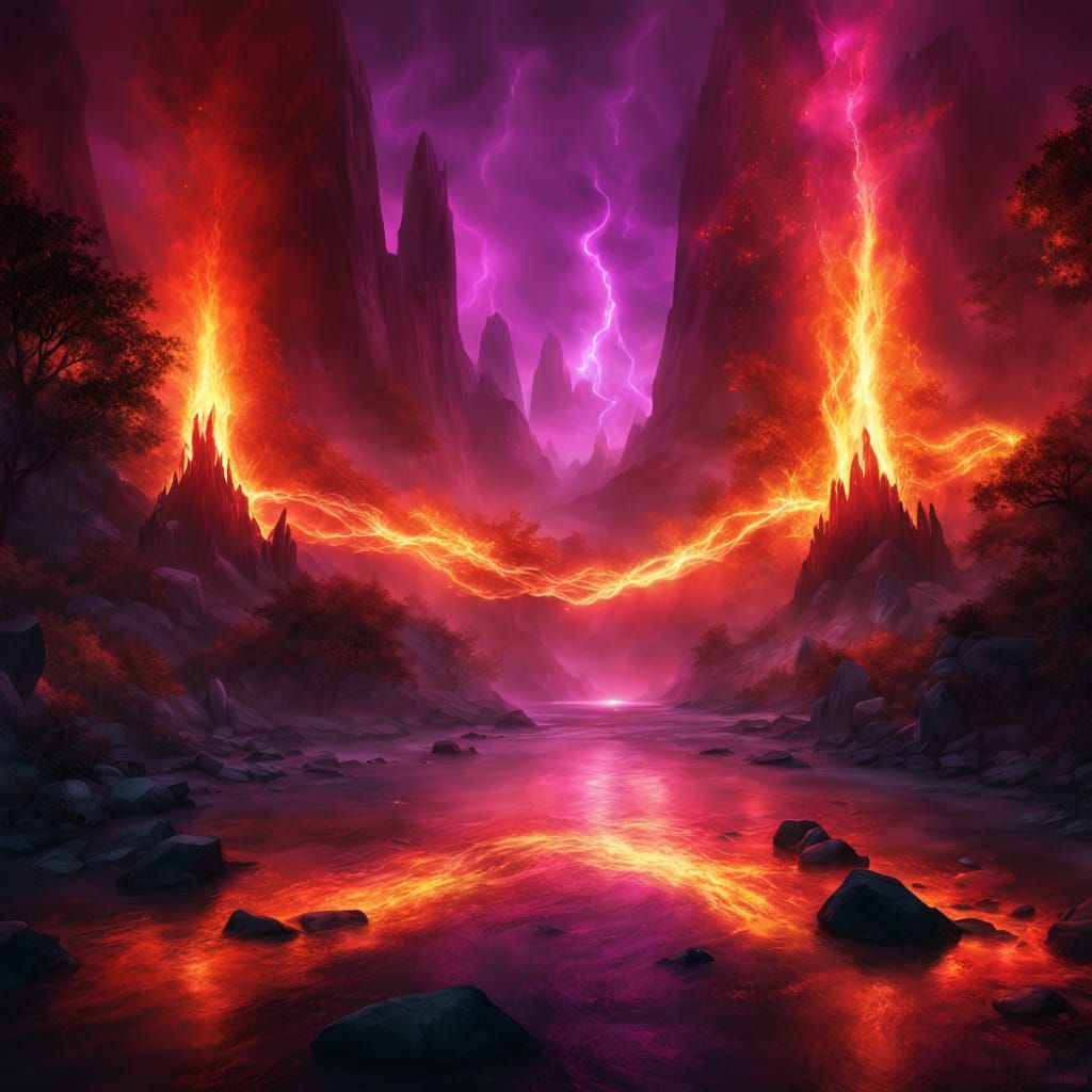 Sorceress of Blazing Realms