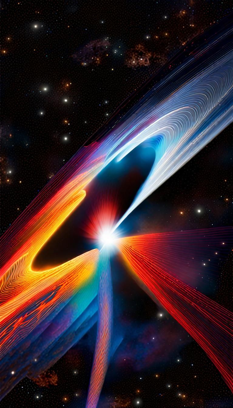 Cosmic Explosion in Multispectral Light