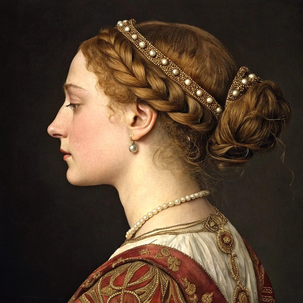 Late 15th C. Italian noblewoman